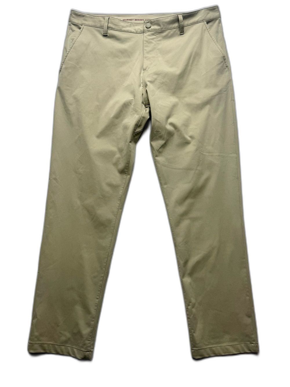 RHONE Men's Tan Chino Pants